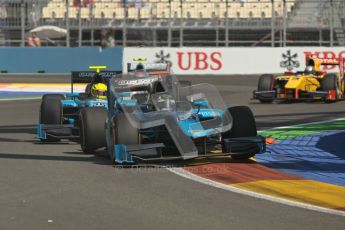 © 2012 Octane Photographic Ltd. European GP Valencia - Sunday 24th June 2012 - GP2 Race 2 - Ocean Racing Technology - Victor Guerin and Nigel Melker. Digital Ref :0375lw1d6149