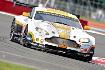 © Chris Enion/Octane Photographic Ltd. FIA WEC Free practice 3 – Silverstone. Saturday 25th August 2012. Aston Martin Vantage V8 - Aston Martin Racing. Andrew Howard, Jonathan Adam and Paul White. Digital ref : 0470ce1d0006