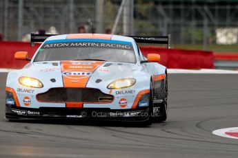 © Chris Enion/Octane Photographic Ltd. FIA WEC Free practice 3 – Silverstone. Saturday 25th August 2012. Aston Martin Vantage V8 - Aston Martin Racing. Roald Goethe and Stuart Hall. Digital ref : 0470ce1d0051