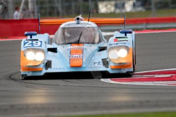 © Chris Enion/Octane Photographic Ltd. FIA WEC Free practice 3 – Silverstone. Saturday 25th August 2012. Lola B12/80-Nissan - Gulf Racing Middle East. Fabien Giroix, Jean-Denis Delatraz and Keiko Ihara. Digital ref : 0470ce1d0056