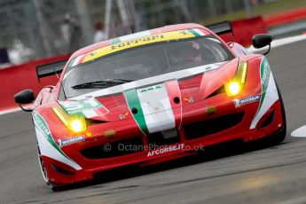 © Chris Enion/Octane Photographic Ltd. FIA WEC Free practice 3 – Silverstone. Saturday 25th August 2012. Ferrari 458 Italia - AF Corse. Giancarlo Fisichella and Gianmaria Bruni. Digital ref : 0470ce1d0099