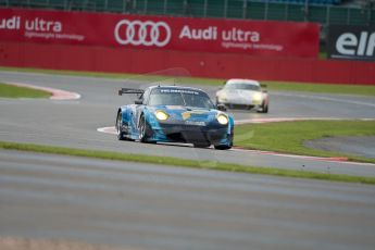 © Chris Enion/Octane Photographic Ltd. FIA WEC Qualifying – Silverstone. Saturday 25th August 2012. Porsche 911 GT3 RSRs of Team Febermayer Proton and JWA-Avila. Christian Ried, Gianluca Roda and Paolo Ruberti followed by Paul Daniels, Markus Palttala and Joel Camathias. Digital ref : 0471ce1d0142