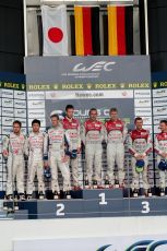© Chris Enion/Octane Photographic Ltd. FIA WEC Podium – Silverstone. Sunday 26th August 2012. Digital ref : 0477ce1d0167