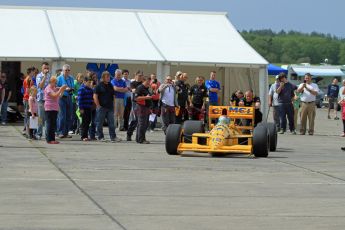 © Jones Photography 2012. 2nd June 2012 - Steve Griffiths, 1989 Lotus 101, Pembrey, Welsh Motorsport Festival. Digital Ref : 0366CJ0941