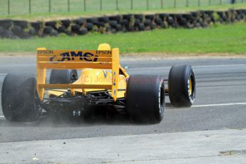 © Jones Photography 2012. 2nd June 2012 - Steve Griffiths, 1989 Lotus 101, Pembrey, Welsh Motorsport Festival. Digital Ref : 0366CJ0955