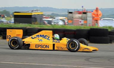 © Jones Photography 2012. 2nd June 2012 - Steve Griffiths, 1989 Lotus 101, Pembrey, Welsh Motorsport Festival. Digital Ref : 0366CJ0968