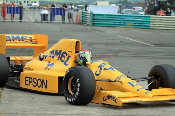 © Jones Photography 2012. 2nd June 2012 - Steve Griffiths, 1989 Lotus 101, Pembrey, Welsh Motorsport Festival. Digital Ref : 0366CJ0996