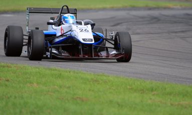 © Jones Photography 2012. 2nd June 2012 - Rupert Svendsen-Cook, Double R Formula 3, 2012 Dallara, Pembrey, Welsh Motorsport Festival. Digital Ref : 0366CJ1102