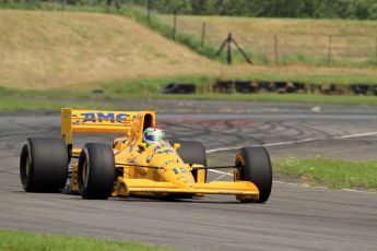 © Jones Photography 2012. 2nd June 2012 - Steve Griffiths, 1989 Lotus 101, Pembrey, Welsh Motorsport Festival. Digital Ref : 0366CJ1220