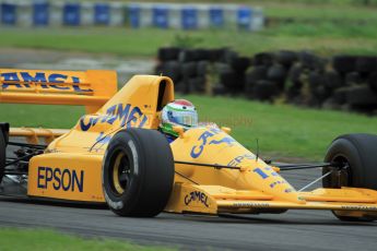 © Jones Photography 2012. 2nd June 2012 - Steve Griffiths, 1989 Lotus 101, Pembrey, Welsh Motorsport Festival. Digital Ref : 0366CJ1608