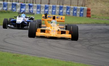 © Jones Photography 2012. 2nd June 2012 - Steve Griffiths, 1989 Lotus 101, Pembrey, Welsh Motorsport Festival. Digital Ref : 0366CJ1655