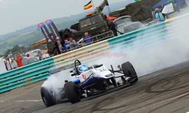 © Jones Photography 2012. 2nd June 2012 - Rupert Svendsen-Cook, Double R Formula 3, 2012 Dallara, Pembrey, Welsh Motorsport Festival. Digital Ref : 0366CJ1811