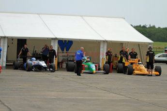 © Jones Photography 2012. 2nd June 2012 - Formula 3 and Formula 1 cars, Pembrey, Welsh Motorsport Festival. Digital Ref : 0366CJ2120