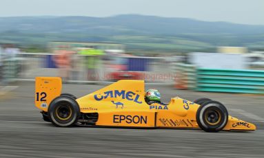© Jones Photography 2012. 2nd June 2012 - Steve Griffiths, 1989 Lotus 101, Pembrey, Welsh Motorsport Festival. Digital Ref : 0366CJ2192