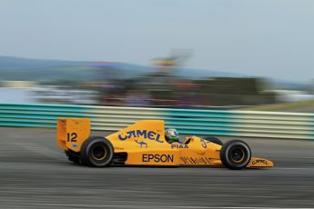 © Jones Photography 2012. 2nd June 2012 - Steve Griffiths, 1989 Lotus 101, Pembrey, Welsh Motorsport Festival. Digital Ref : 0366CJ2200