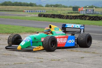 © Jones Photography 2012. 2nd June 2012 - John Reaks, 1990 Benetton B190, Pembrey, Welsh Motorsport Festival. Digital Ref : 0366CJ2264