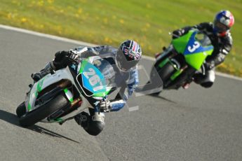 © Octane Photographic Ltd. Wirral 100, 28th April 2012. 250ccGP, Formula 400 and Minitwins, qualifying race. Chris Spooner. Digital ref : 0303cb1d4528