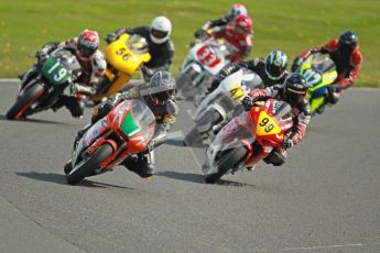 © Octane Photographic Ltd. Wirral 100, 28th April 2012. 250ccGP, Formula 400 and Minitwins, qualifying race. John Francom and Steve Ferguson. Digital ref : 0303cb1d4552