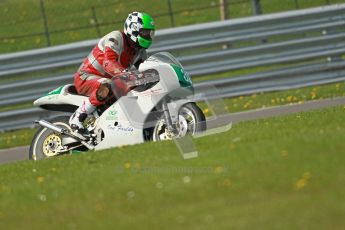 © Octane Photographic Ltd. Wirral 100, 28th April 2012. 250ccGP, Formula 400 and Minitwins, qualifying race. Steve Green. Digital ref : 0303cb1d4574