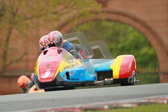© Octane Photographic Ltd. Wirral 100, 28th April 2012. ACU/FSRA British F2 Sidecars Championship. Ian Bell/Carl Bell - LCR Yamaha. Qualifying race. Digital ref : 0308cb1d5175