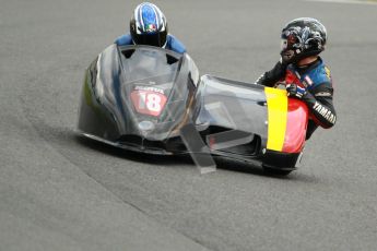© Octane Photographic Ltd. Wirral 100, 28th April 2012. ACU/FSRA British F2 Sidecars Championship. David Lille/Ben Chandler - DMR Yamaha. Qualifying.  Digital ref : 0310cb1d5133
