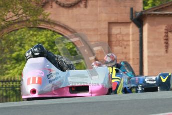 © Octane Photographic Ltd. Wirral 100, 28th April 2012. ACU/FSRA British F2 Sidecars Championship. Peter Alton/Keith Brotherton - OTC Baker. Race. Digital ref : 0310cb1d5416