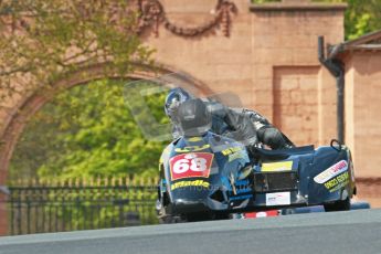 © Octane Photographic Ltd. Wirral 100, 28th April 2012. ACU/FSRA British F2 Sidecars Championship. Race. Mark Saunders/Simon Briggs - Windle Suzuki. Digital ref : 0310cb1d5420