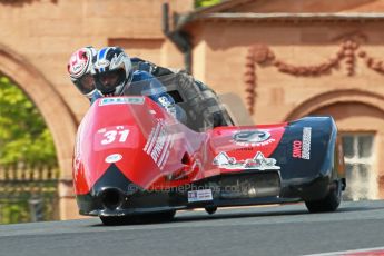 © Octane Photographic Ltd. Wirral 100, 28th April 2012. ACU/FSRA British F2 Sidecars Championship. Race. Nicholas Dukes/William Moralee - BLR. Digital ref : 0310cb1d5425