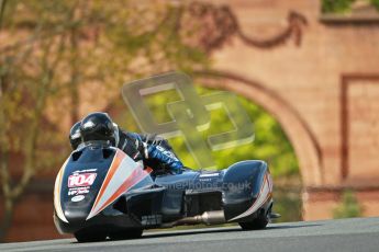 © Octane Photographic Ltd. Wirral 100, 28th April 2012. ACU/FSRA British F2 Sidecars Championship. Frank Lelias/Mike Aylott - LCR Suzuki. Race. Digital ref : 0310cb1d5436