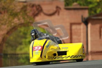 © Octane Photographic Ltd. Wirral 100, 28th April 2012. ACU/FSRA British F2 Sidecars Championship. John Saunders/Shaun Parker - Shelbourne Honda. Race. Digital ref : 0310cb1d5447