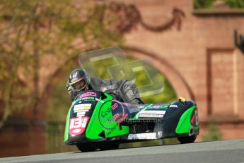 © Octane Photographic Ltd. Wirral 100, 28th April 2012. ACU/FSRA British F2 Sidecars Championship. Paul Bateman/Neil Gregory - Windle Suzuki. Race. Digital ref : 0310cb1d5457