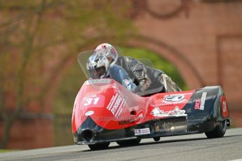 © Octane Photographic Ltd. Wirral 100, 28th April 2012. ACU/FSRA British F2 Sidecars Championship. Race. Nicholas Dukes/William Moralee - BLR. Digital ref : 0310cb1d5512