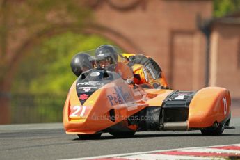 © Octane Photographic Ltd. Wirral 100, 28th April 2012. ACU/FSRA British F2 Sidecars Championship. Race. Dean Lindley/Leon Fitzpatrick - LCR Suzuki. Digital ref : 0310cb1d5525