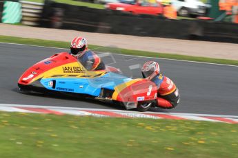 © Octane Photographic Ltd. Wirral 100, 28th April 2012. ACU/FSRA British F2 Sidecars Championship. Ian Bell/Carl Bell - LCR Yamaha. Free Practice.  Digital ref : 0310cb7d8703