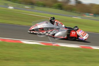 © Octane Photographic Ltd. Wirral 100, 28th April 2012. ACU/FSRA British F2 Sidecars Championship. Tim Reeves/Dipash Chanhan - LCR Honda. Free Practice.  Digital ref :
