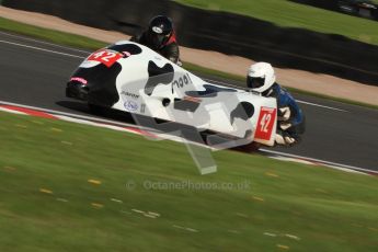 © Octane Photographic Ltd. Wirral 100, 28th April 2012. ACU/FSRA British F2 Sidecars Championship. Miles Bennett/Shelley Smithies - Shelbourne Honda. Free Practice.  Digital ref :