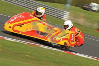 © Octane Photographic Ltd. Wirral 100, 28th April 2012. ACU/FSRA British F2 Sidecars Championship. Carl Fenwick/Mark Sayers - Shelbourne Honda. Free Practice.  Digital ref : 0310cb7d8816