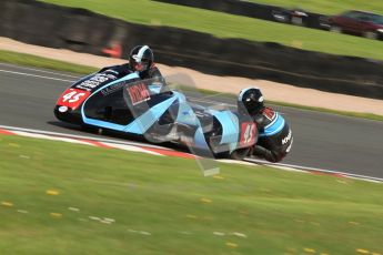© Octane Photographic Ltd. Wirral 100, 28th April 2012. ACU/FSRA British F2 Sidecars Championship. Dave Atkinson/Phil Knapton - LCR Suzuki. Free Practice.  Digital ref : 0310cb7d8843