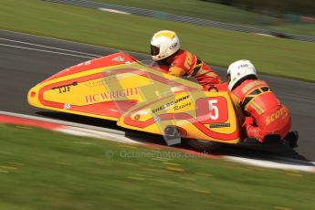 © Octane Photographic Ltd. Wirral 100, 28th April 2012. ACU/FSRA British F2 Sidecars Championship. Carl Fenwick/Mark Sayers - Shelbourne Honda. Free Practice.  Digital ref : 0310cb7d8889