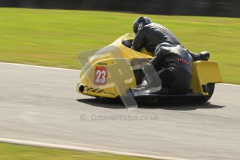 © Octane Photographic Ltd. Wirral 100, 28th April 2012. ACU/FSRA British F2 Sidecars Championship. John Saunders/Shaun Parker - Shelbourne Honda. Race. Digital ref : 0310cb7d9162