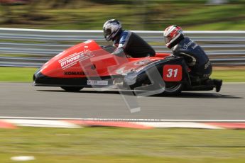 © Octane Photographic Ltd. Wirral 100, 28th April 2012. ACU/FSRA British F2 Sidecars Championship. Nicholas Dukes/William Moralee - BLR. Race. Nicholas Dukes/William Moralee - BLR. Digital ref : 0310cb7d9174