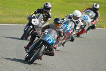 © Octane Photographic Ltd. Wirral 100, 28th April 2012. Classic bikes, 125ccGP and F125, Qualifying race. Digital ref :  0304cb1d4643