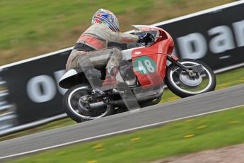 © Octane Photographic Ltd. Wirral 100, 28th April 2012. Classic bikes, 125ccGP and F125, John Foy - 247 Ariel Arrow, Qualifying race. Digital ref : 0304cb7d9005