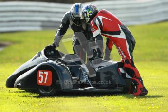 © Octane Photographic Ltd. Wirral 100, 28th April 2012. Sidecars. Free Practice. Charlie Morphet/Lee Woodward. Digital ref : 0308cb1d4295