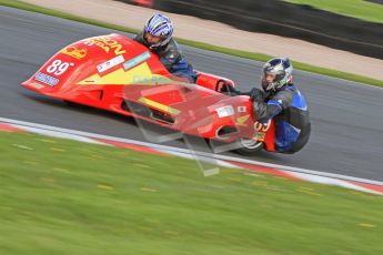 © Octane Photographic Ltd. Wirral 100, 28th April 2012. Sidecars. Free Practice. Craig Hauxwell/David Williams. Digital ref : 0308cb7d8726