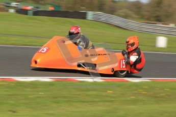 © Octane Photographic Ltd. Wirral 100, 28th April 2012. Sidecars. Free Practice. Tony Cunliffe/Martin Cunliffe. Digital ref : 0308cb7d8764