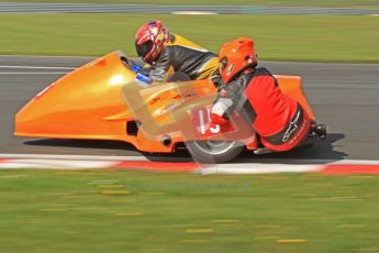 © Octane Photographic Ltd. Wirral 100, 28th April 2012. Sidecars. Free Practice. Tony Cunliffe/Marton Cunliffe. Digital ref : 0308cb7d8877
