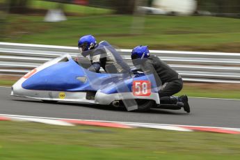 © Octane Photographic Ltd. Wirral 100, 28th April 2012. Sidecars. Qualifying race. Alan Molyneux/Andy Halewood. Digital ref : 0308cb7d9078