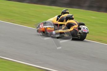 © Octane Photographic Ltd. Wirral 100, 28th April 2012. Sidecars. Qualifying race. John Lowther/Jake Lowther. Digital ref : 0308cb7d9110