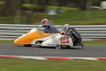 © Octane Photographic Ltd. Wirral 100, 28th April 2012. Sidecars. Qualifying race. Jim Stocks/Dave Caulfield. Digital ref : 0308cb7d9118